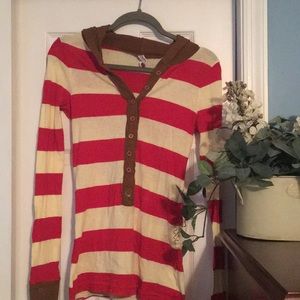 Cozy Free People Striped Tunic